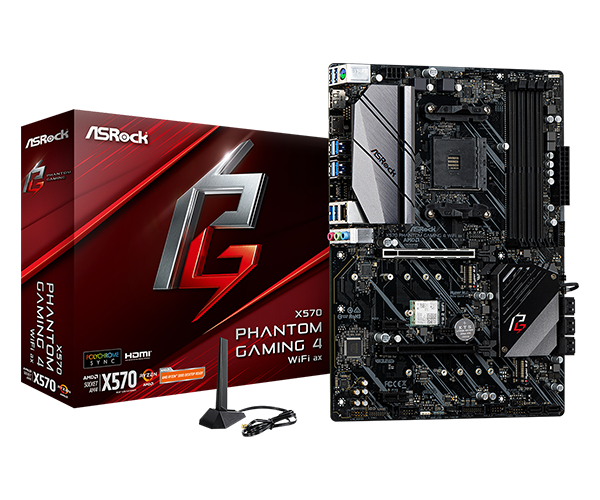 ASRock | X570 Phantom Gaming 4 WiFi ax